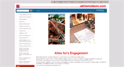 Desktop Screenshot of aktionsideen.com